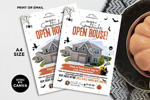 Real Estate Open House Halloween
