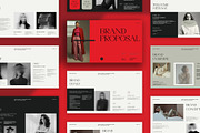 Brand Proposal Presentation Template, a Presentation Template by Pradaxa (Thumbnail 2 of 8)