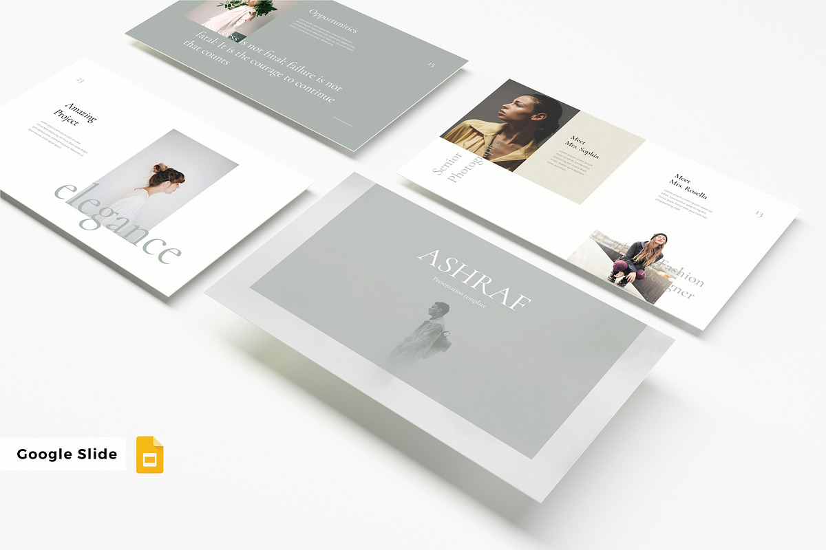 ASHRAF - Google Slide Template, a Presentation Template by Shafura