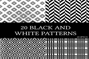 Black And White Patterns 