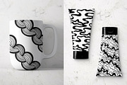 30 abstract wavy patterns, a Pattern Graphic by pineart (Thumbnail 4 of 6)