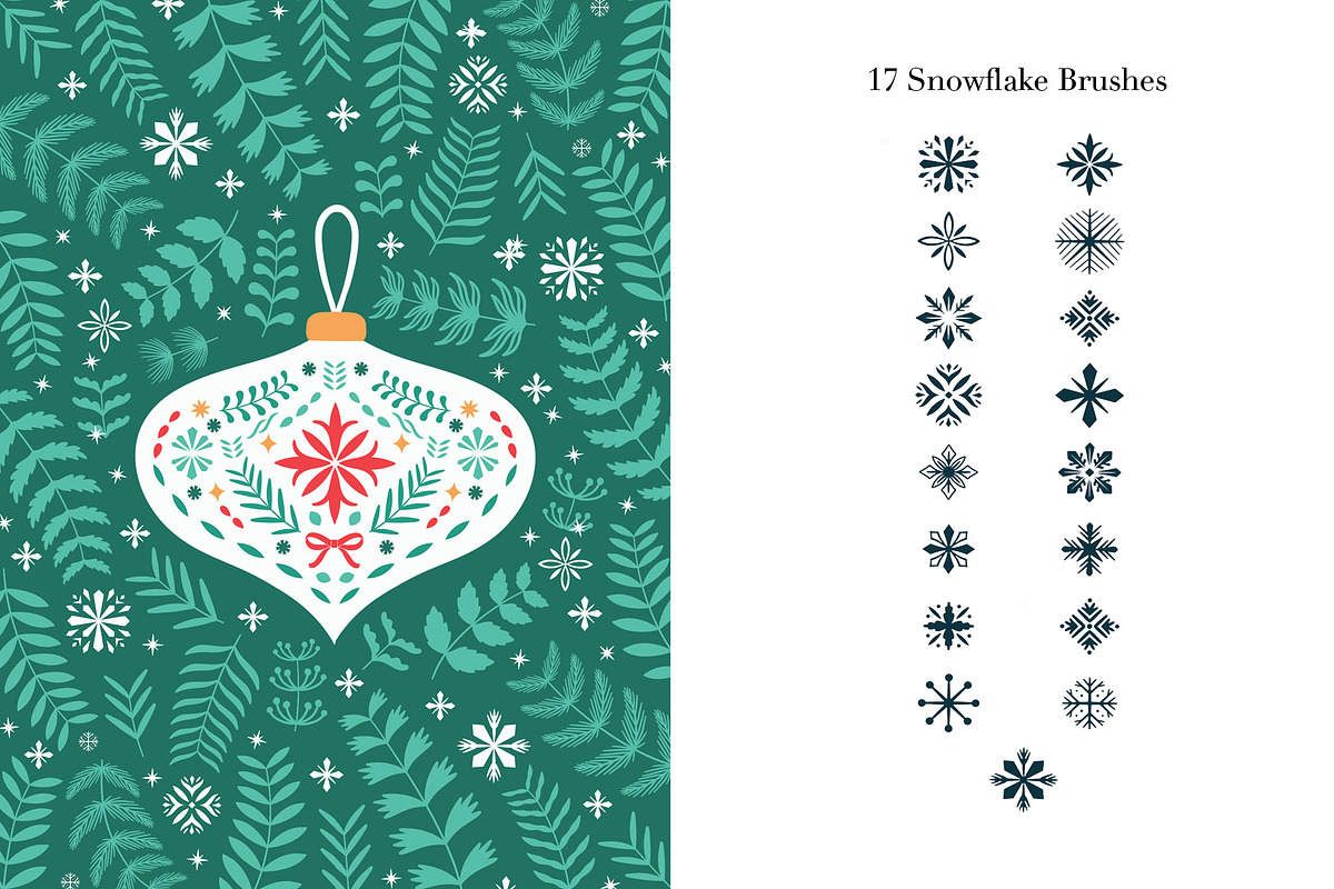 Christmas Decor Maker for Procreate, a Brush Add-On by Pencil Twist (Photo 4 of 9)