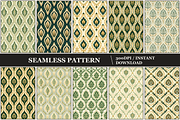 Acanthine Damask Seamless Patterns, a Pattern Graphic by Inknfolly (Thumbnail 2 of 4)