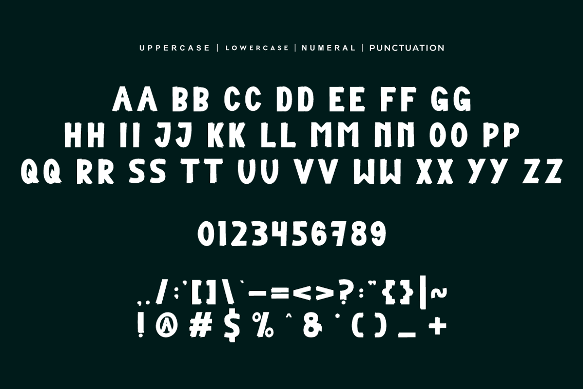 Javiore - Nature Font, a Sans Serif Font by QR Design Studio (Photo 4 of 7)