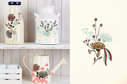 Washed Colors Flowers, a Decorative Illustration by Bloomart Studio (Thumbnail 2 of 5)