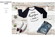 Mockup Bundle Bella Canvas T-Shirt, a Household Mockup by lock and page (Thumbnail 8 of 45)