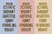 Romelly Letters - Playful Font, a Font by Novitype (Thumbnail 10 of 13)