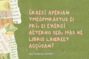 Odd Jukebox Hand-drawn Font Trio, a Handwritten Font by Perplexitics (Thumbnail 6 of 10)