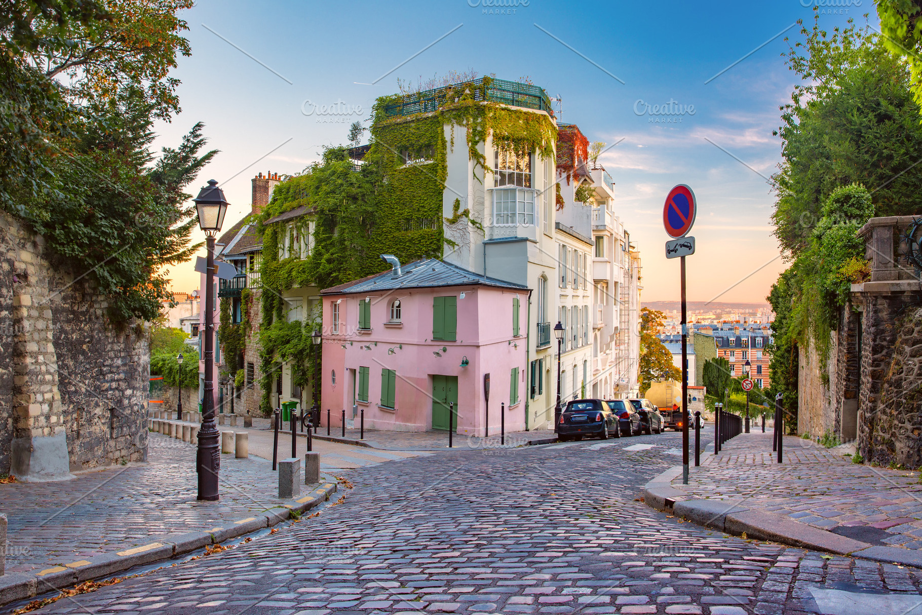 Montmartre in paris france featuring france, paris, and morning, an Architecture Photo by kavalenkava