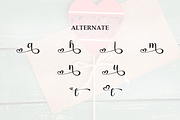 Vintage Valentine | Script Font, a Handwritten Font by Scratchones (Thumbnail 8 of 9)