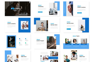 Calvin - Presentation Template