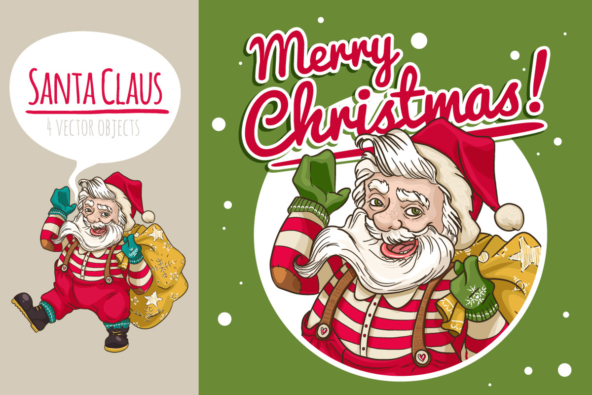 Santa Claus, a Decorative Illustration by adi katz (Photo 5 of 5)