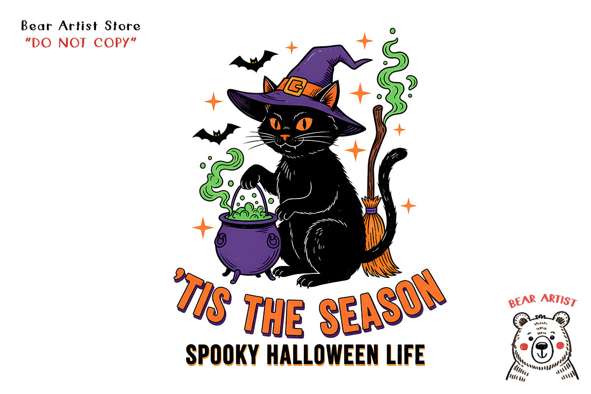 Retro Halloween, Hand-draw PNG, an Object Graphic by GlitterCraft (Photo 67 of 101)