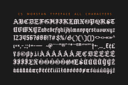 CS Morstan – Old English Font, a Blackletter Font by Craft Supply Co. (Thumbnail 8 of 8)