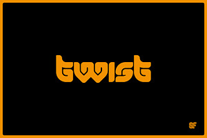 TWIST | Retro Display Font