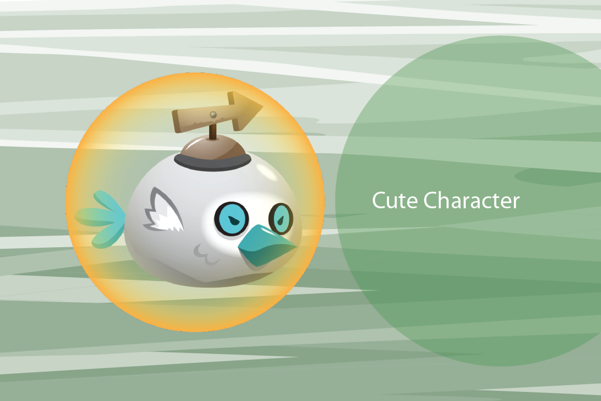 2D Game Asset - Polar Flappy Bird, an Illustration by Heavtryq Design (Photo 3 of 5)