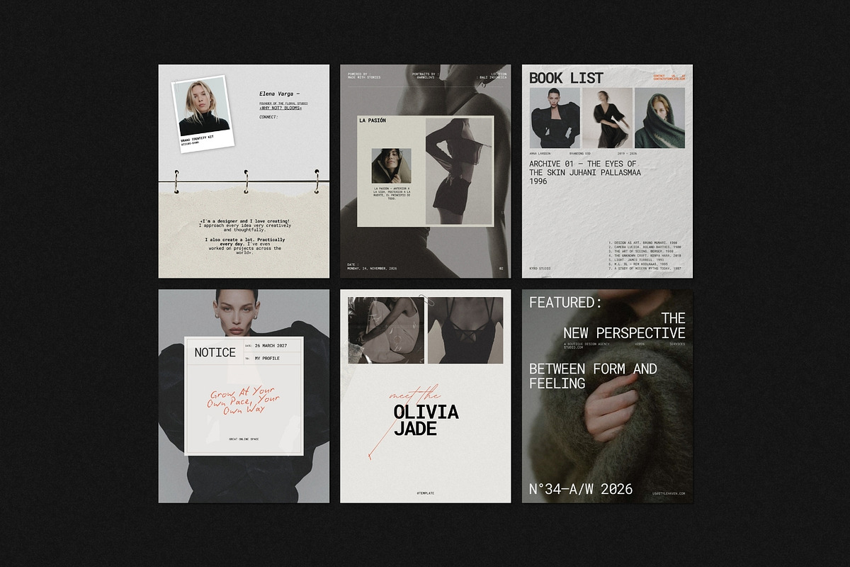 KYRO | Social Media Kit (II), a Social Media Template by Crafted Pixel (Photo 6 of 10)