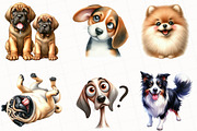 Funny Dog Sublimation  Clipart, an Illustration by OK Design (Thumbnail 2 of 5)