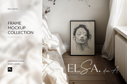 ELSA Din A | Frame Mockup Collection