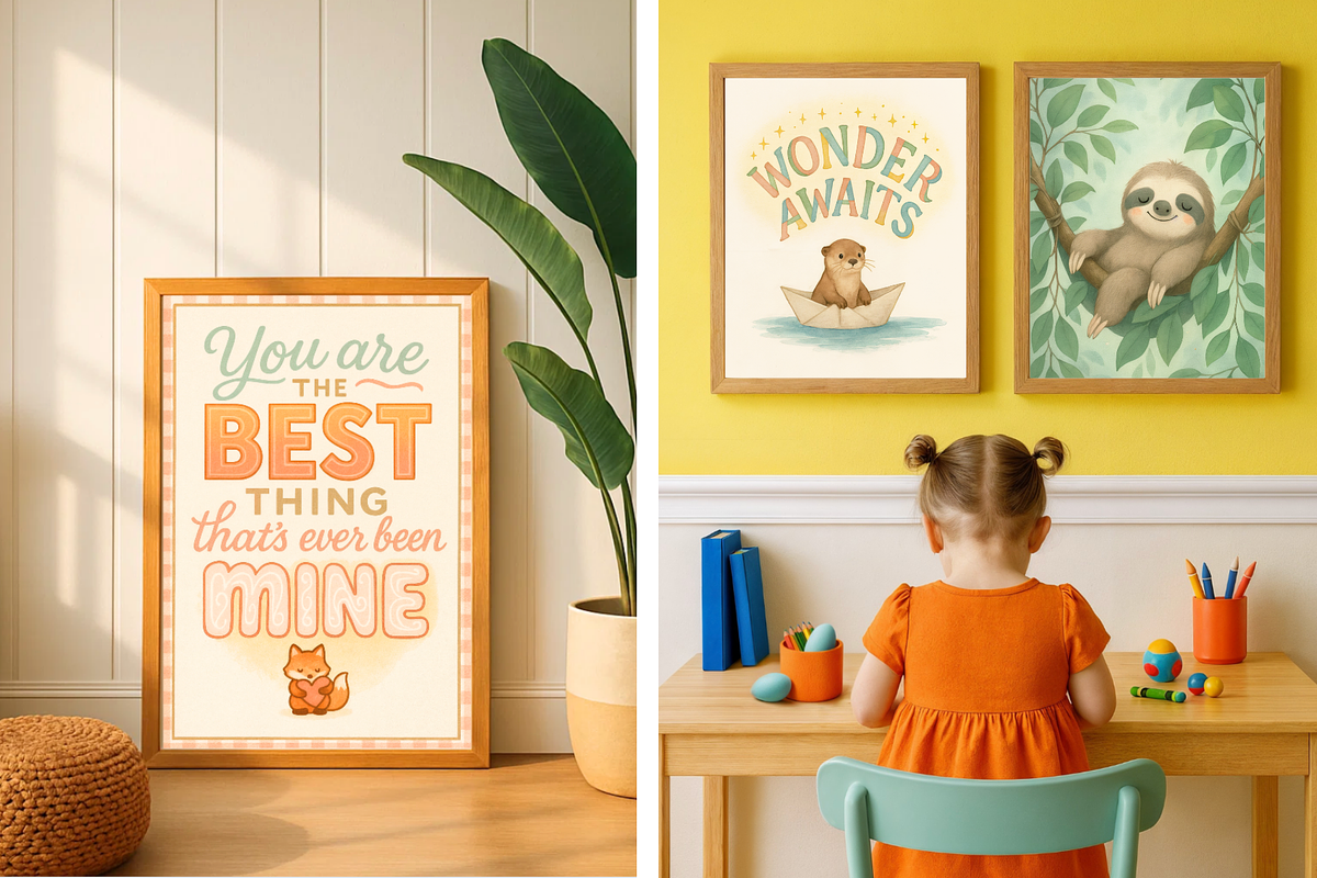 105 Nursery Prints | Kids Wall Art, a Decorative Illustration by Matisse Studio (Photo 5 of 10)