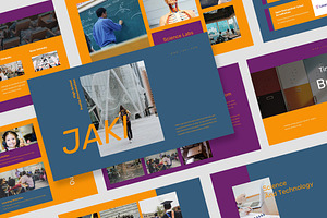 Jaki : School Profile Powerpoint, a Presentation Template by Punkl Camp