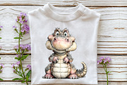 Whimsical Safari Animal Clipart, an Illustration by OK Design (Thumbnail 5 of 6)