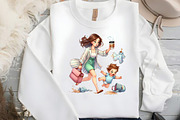 Funny Mothers Day Clipart, an Illustration by DreamCafeArt (Thumbnail 4 of 6)