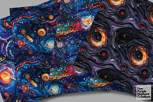 Celestial Galaxy Paper Quilling Sky