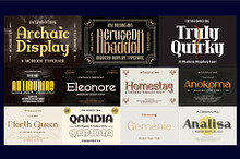 Bundle Elegant Font