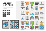 Laundry Icon Pack, a Duotone Icon by erifqizeicon (Thumbnail 3 of 3)