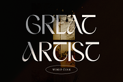 Aorytha - Modern Display Typeface, a Serif Font by Namara Creative Studio (Thumbnail 2 of 15)