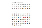 +1000 FILLED LINE ICONS, an Outline Icon by beguima (Thumbnail 17 of 17)