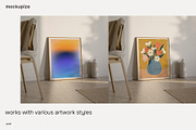 4x5 Floor Leaning Frame Mockup, a Household Mockup by mockupize (Thumbnail 7 of 7)
