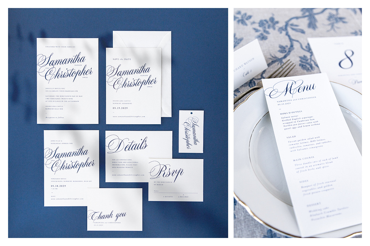 Old England Wedding Suite Collection, an Invitation Template by volume 1 visual design (Photo 31 of 33)