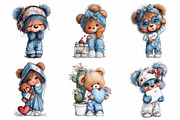 Valentine Teddy Bear, an Illustration by Daily.Designs (Thumbnail 4 of 5)