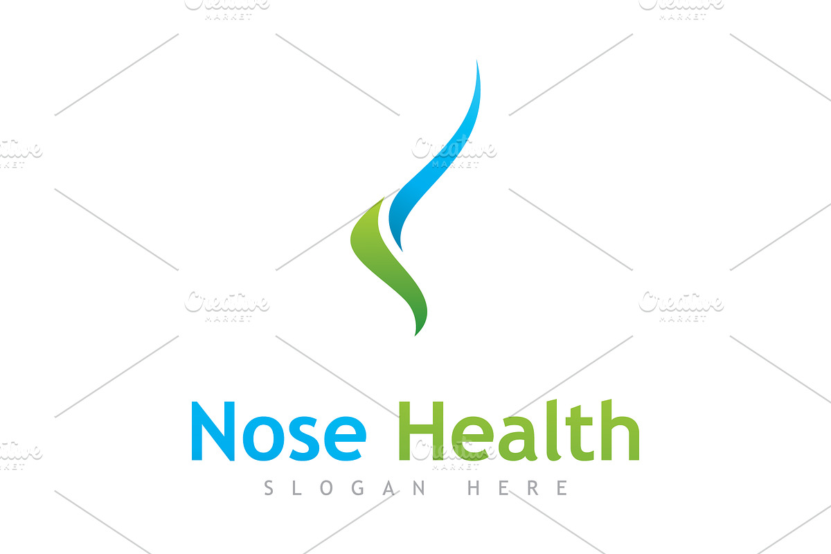 Nose Health logo vector, Nose icon, a Graphic by T.Vooka