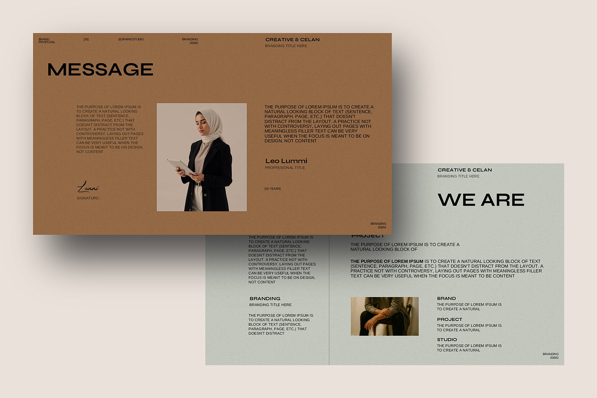 Brand Proposal Template preview 4