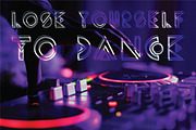 Party Down - Geometric Font, a Sans Serif Font by Jordan Dale Young (Thumbnail 2 of 5)