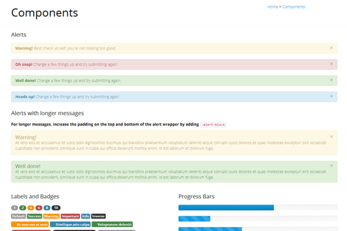 Pahilo Corporate Bootstrap Theme, a Bootstrap Template by Code Themes Co (Photo 3 of 4)