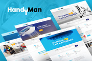 Handyman Repair & Maintenance Theme, a WordPress Template by ThemeREX (Thumbnail 1 of 5)