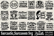 Sarcastic,Sarcasom-Svg-Bundle, an Object Graphic by DollarSmart (Thumbnail 1 of 4)