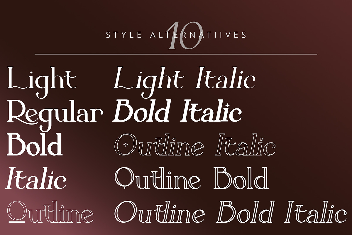 Offtime | Modern Ligature Serif Font, a Serif Font by Kandella's Art (Photo 14 of 23)
