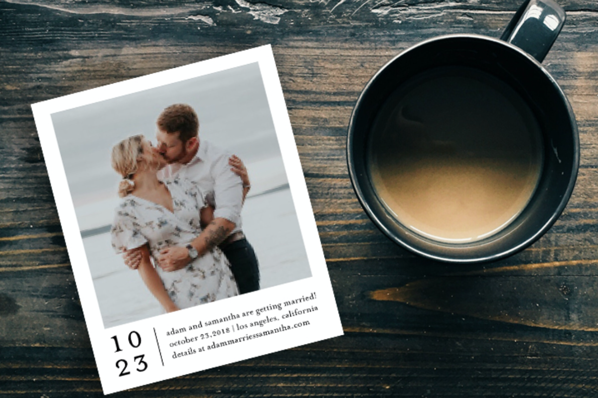 Modern Save the Date, an Invitation Template by JocAllen