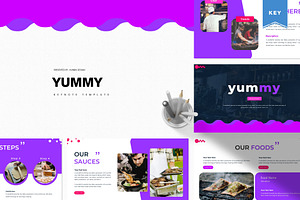 Yummy - KeynoteTemplate