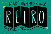 Procreate Stamp Retro Set, a Brush Add-On by Positively Present (Thumbnail 6 of 8)