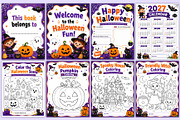 2027 Halloween Activity Book Kids, a Stationery Template by Mustafiz (Thumbnail 2 of 5)