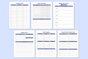 Household Cleaning & Chore Planner., a Stationery Template by Shumaya (Thumbnail 3 of 4)