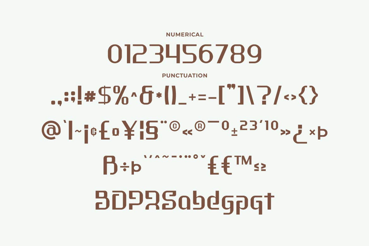 Geotouch – Creative Display Typeface, a Sans Serif Font by Artiveko (Photo 4 of 8)