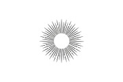 Sunburst Rays Vector Bundle Bundle, an Illustration by yasushie (Thumbnail 27 of 31)