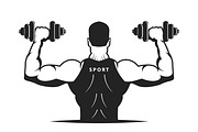 Logo for fitness clubs, a Healthcare Illustration by pashigorov (Thumbnail 4 of 4)